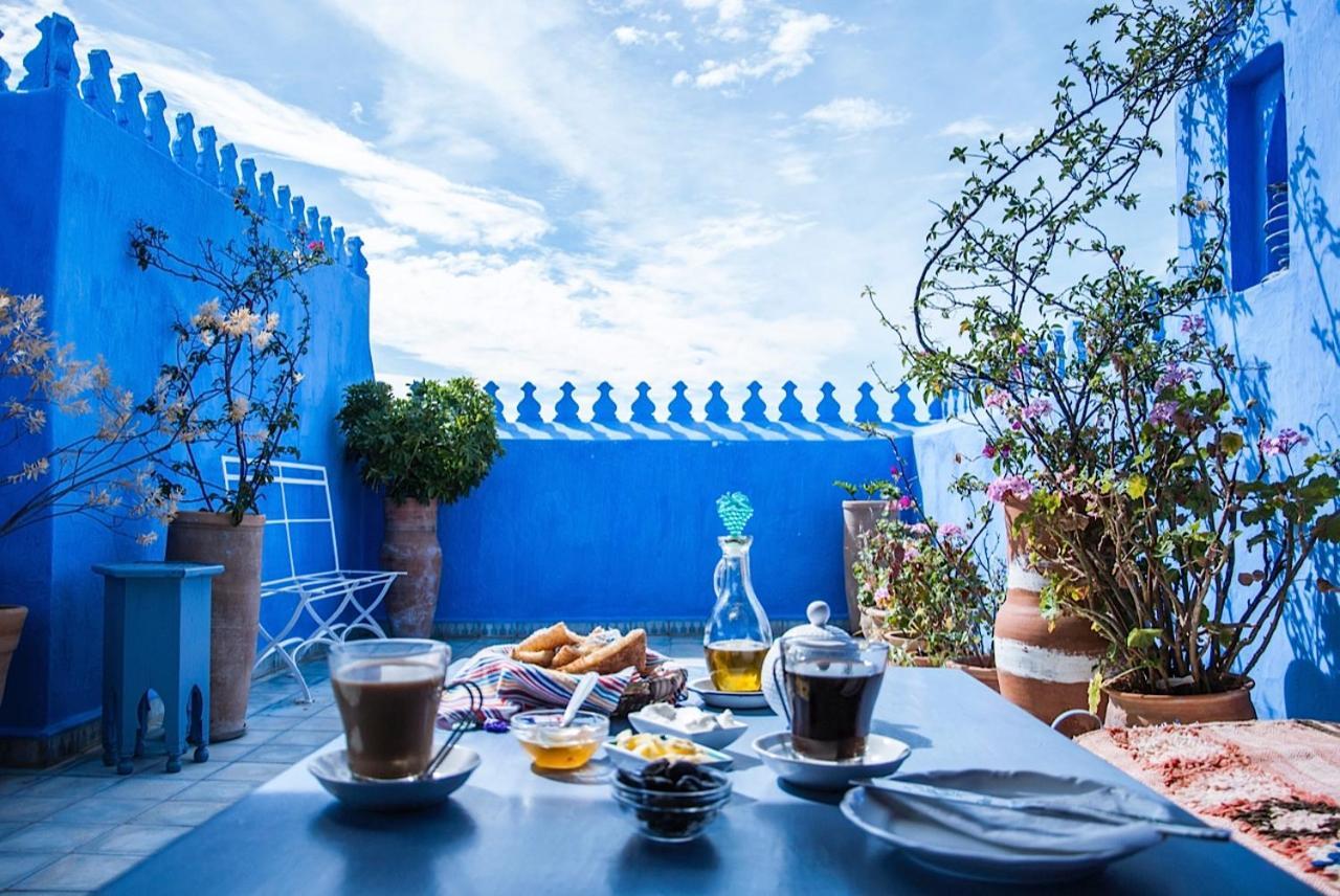 Casa Perleta Hotell Chefchaouen Exteriör bild